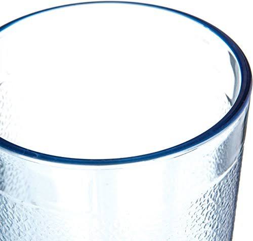 Blue 8 oz Plastic Textured Tumbler X998