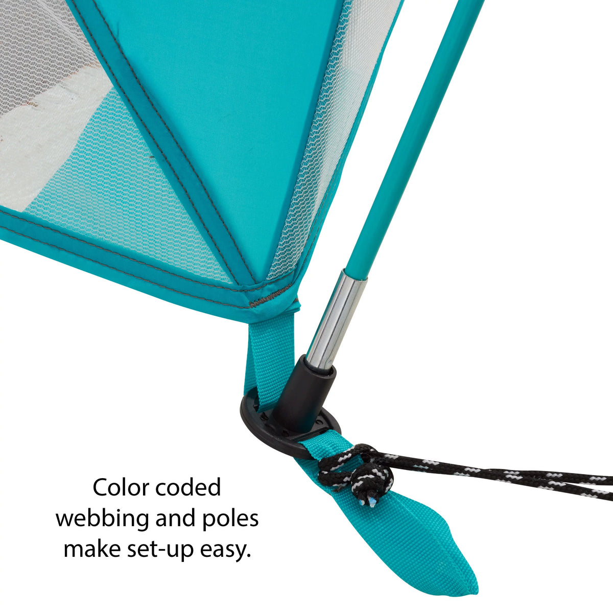 Sun Shelter Beach Tent, 8' x 6' with UV Protectant Coating Y972