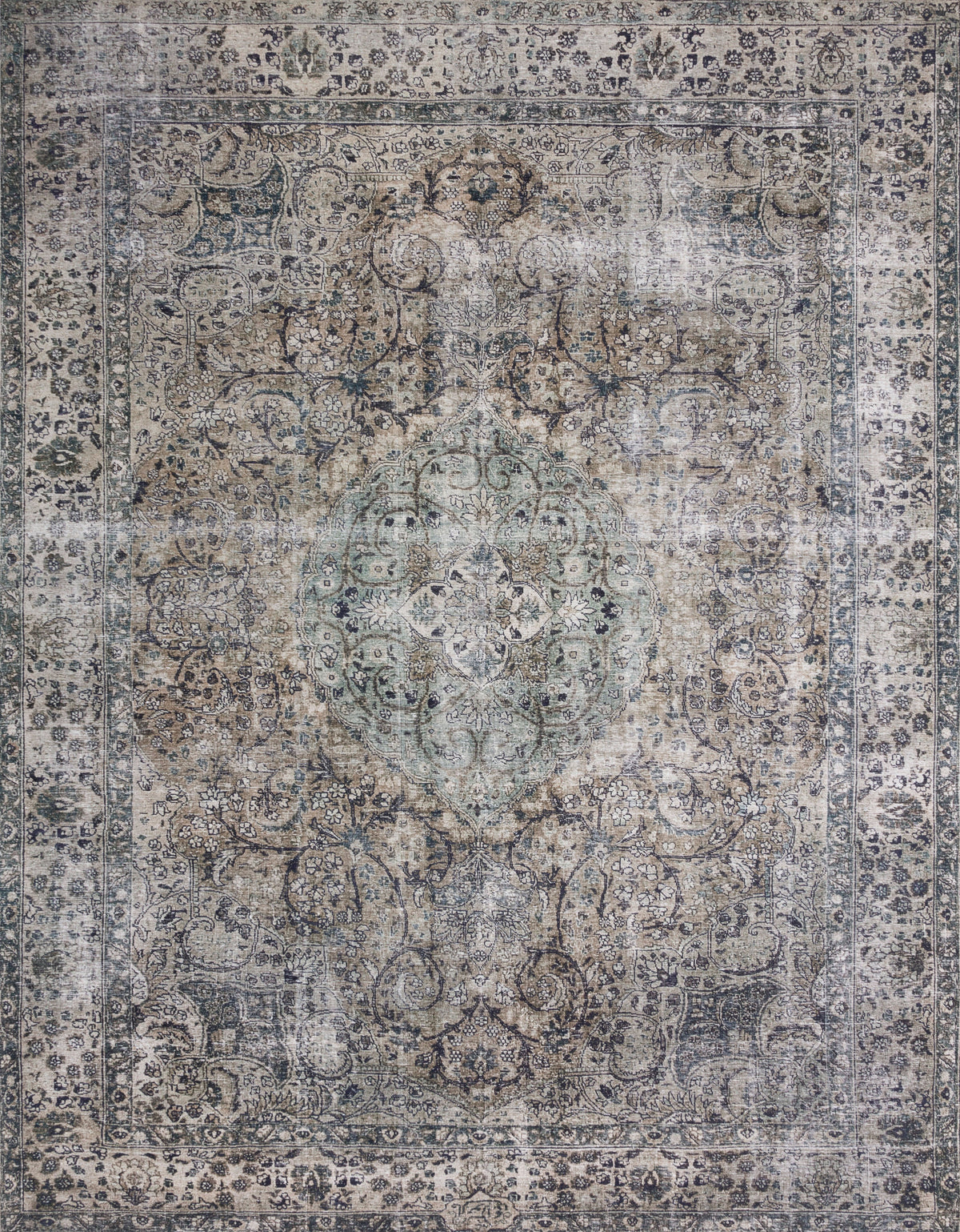 Taupe Stone Rug 2'0 x 5'0 E743460