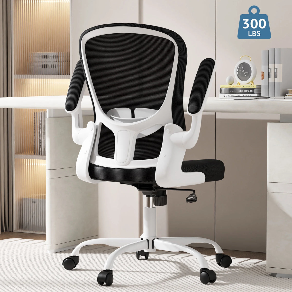 Ergonomic Office Chair with Lumbar Support and Adjustable Height Z45034