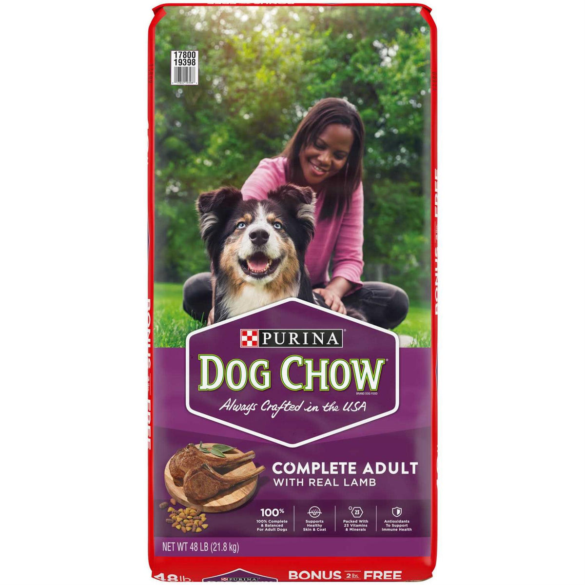 Adult Beef Dry Dog Food W836