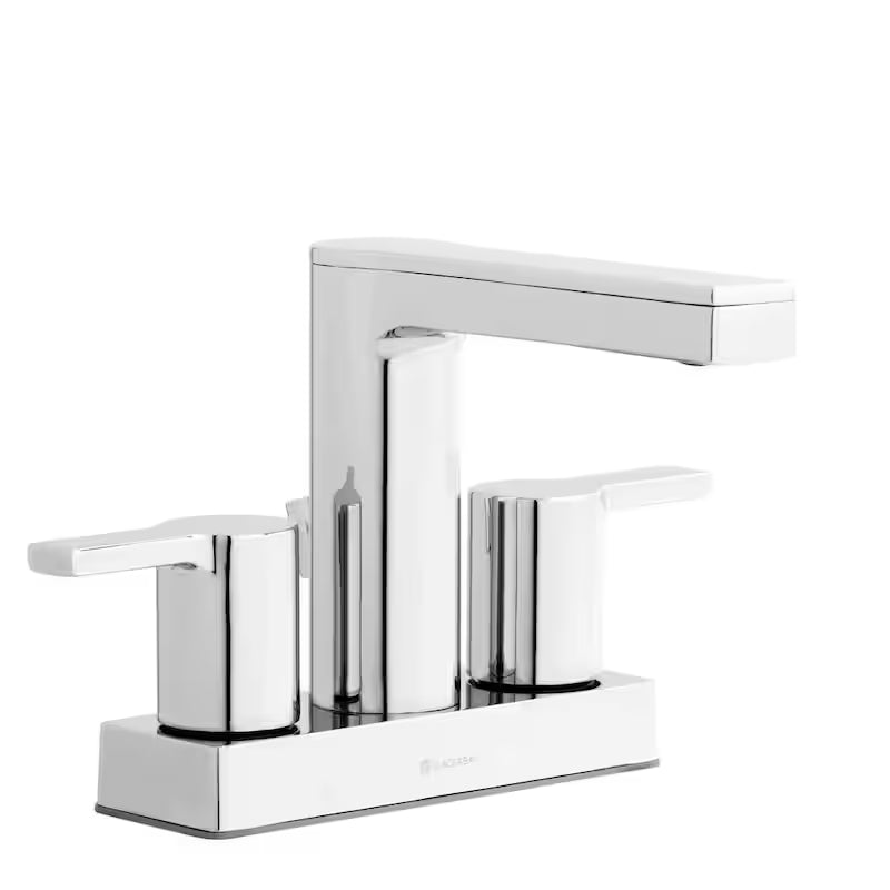 4 in. Centerset 2-Handle Low-Arc Bathroom Faucet in Chrome S3406