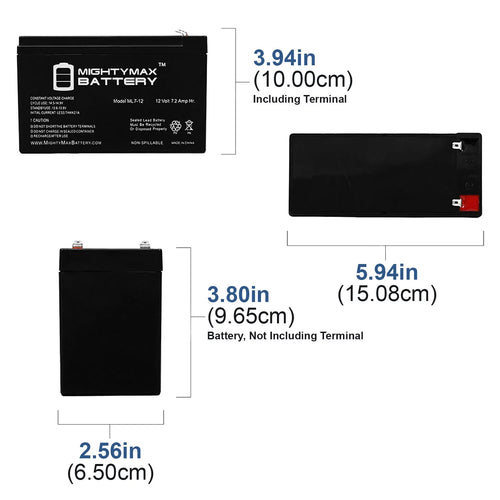 12V 7Ah Battery R371