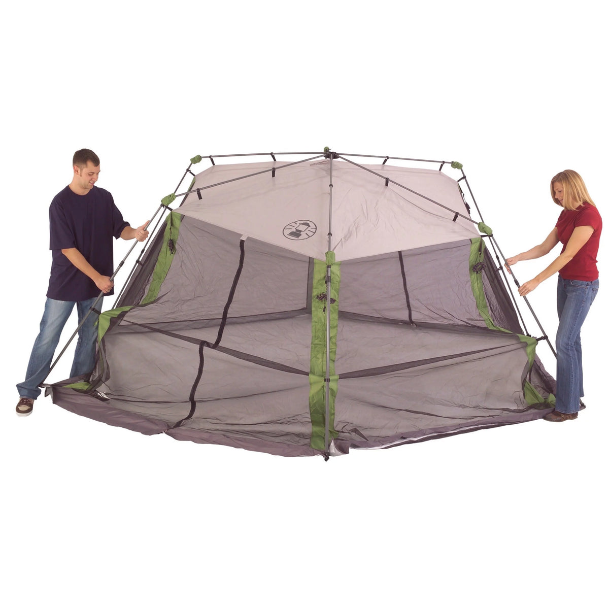 Green Instant Setup Screen House Canopy Tent R45510