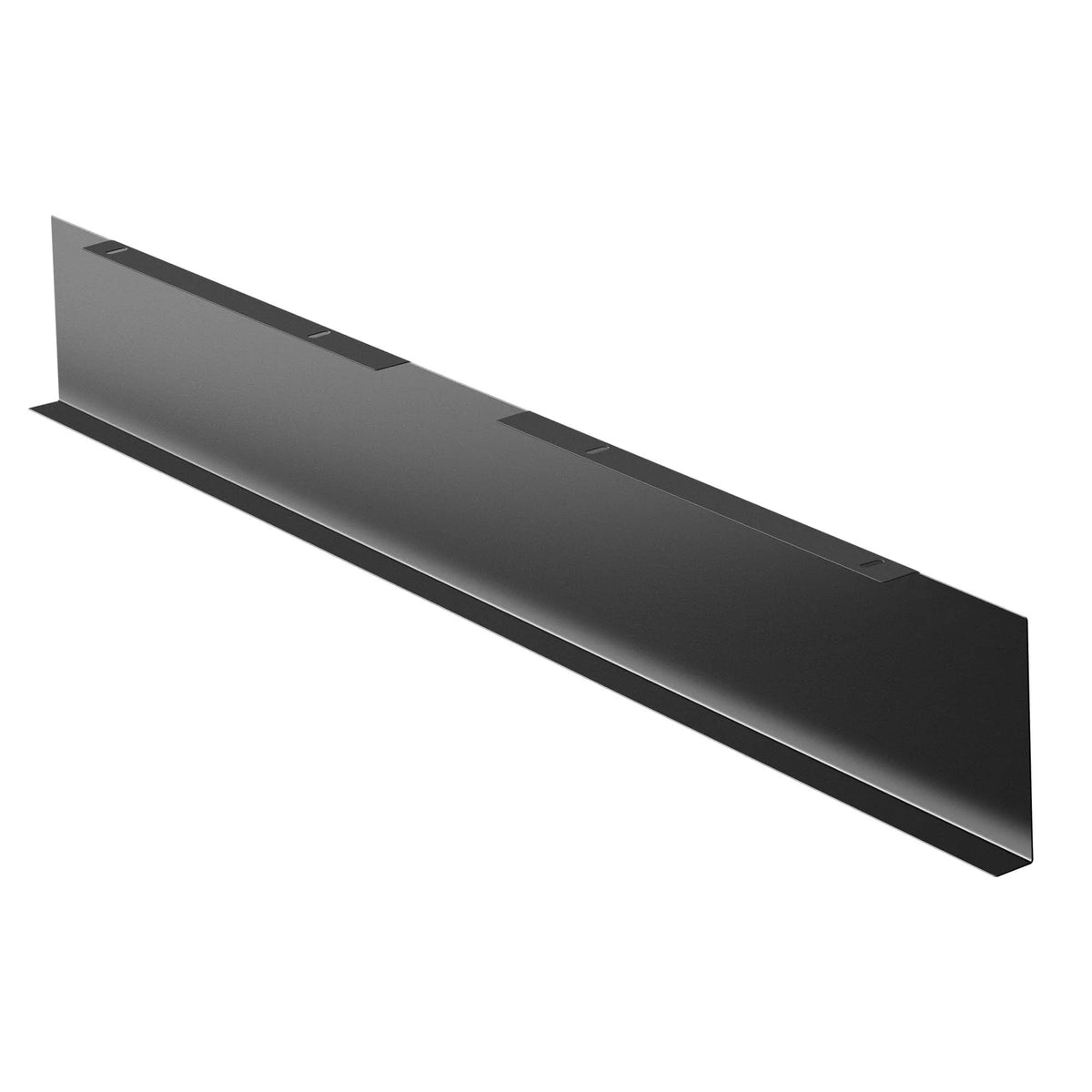 Black Stainless Steel Decorative Plate U8923