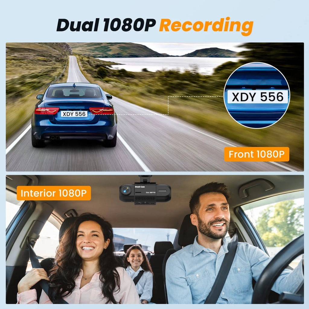1080P FHD Car Camera with IR Night Vision P95637