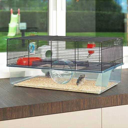 Large Hamster Cage with Water Bottle O3772