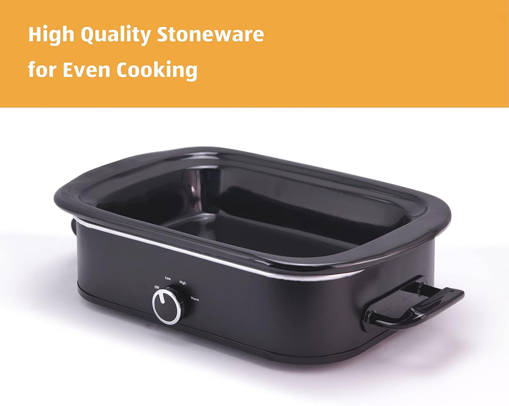 4-Quart Manual Slow Cooker with Keep Warm Setting O170964