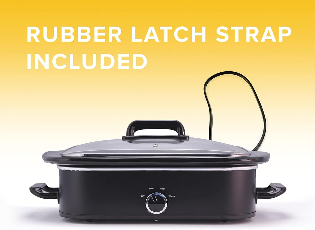 4-Quart Manual Slow Cooker with Keep Warm Setting O170964