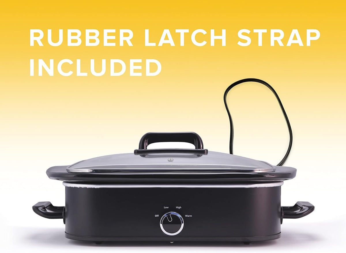 4-Quart Manual Slow Cooker with Keep Warm Setting O170964