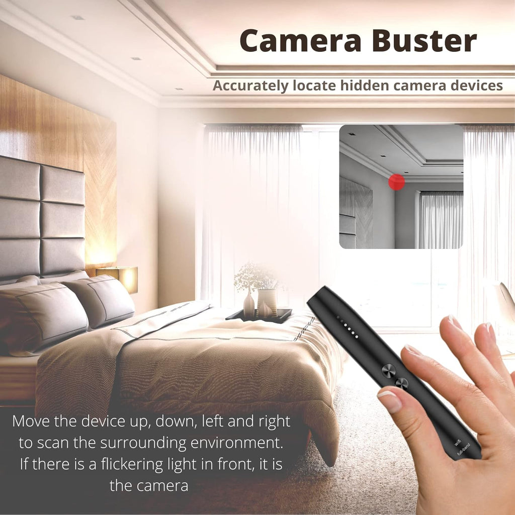 Anti Spy Detector, 5 Levels Sensitivity, Portable Pen Shape D925