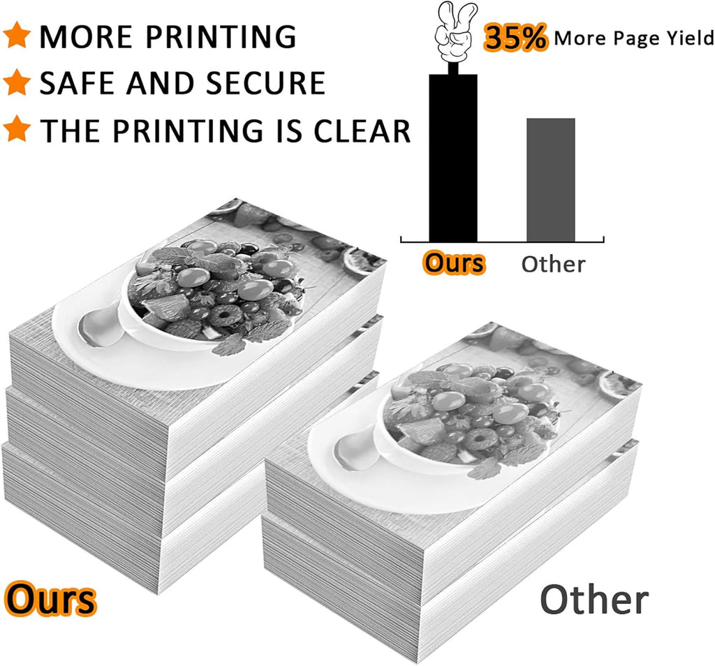 Black 2 Pack Ink Cartridge Replacement Z965415