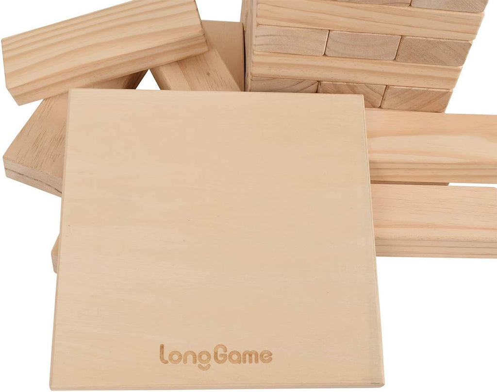 Jumbo Wood Stacking Lawn Game with Carry Bag A913
