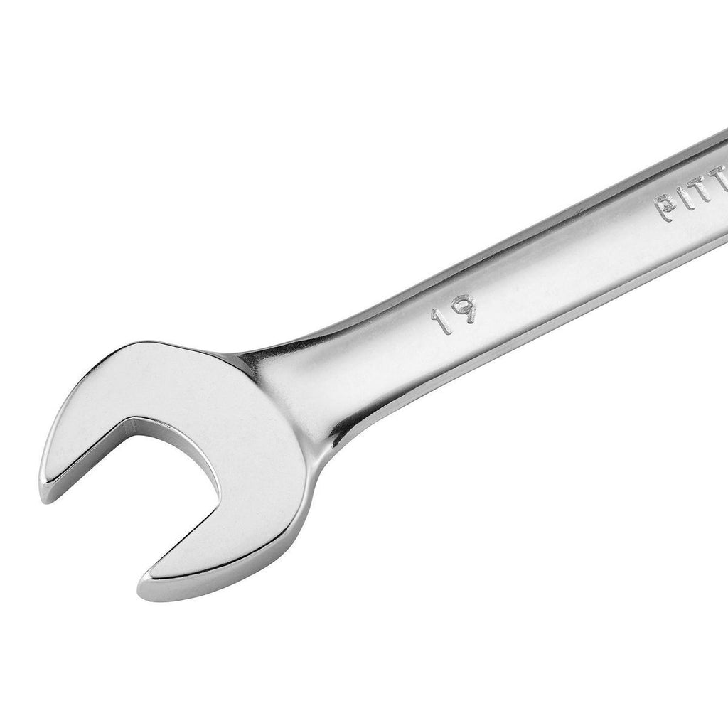 Fully Polished Metric Combination Wrench Set, 9 Piece E3631