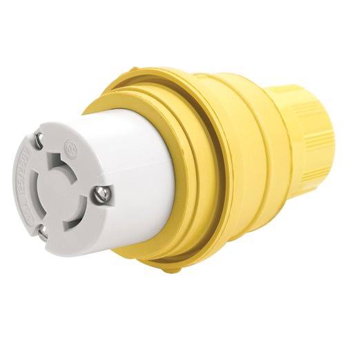 Watertite Wet Location Locking Blade Connector, 3 Wires, 2 Poles L353
