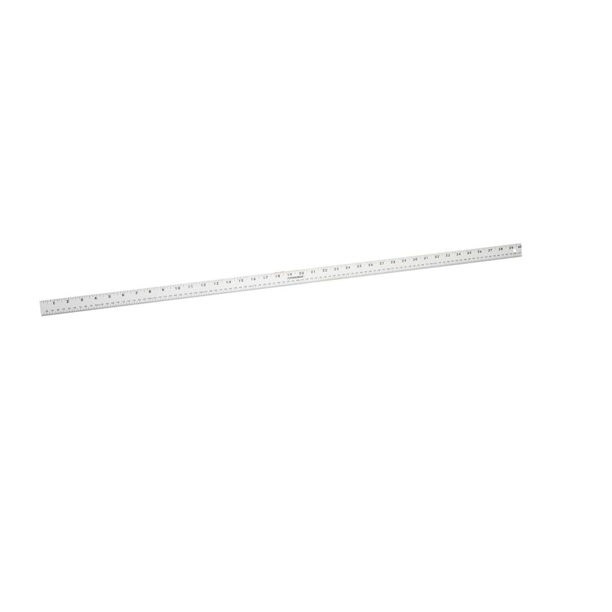 40 in. Aluminum Ruler P585224
