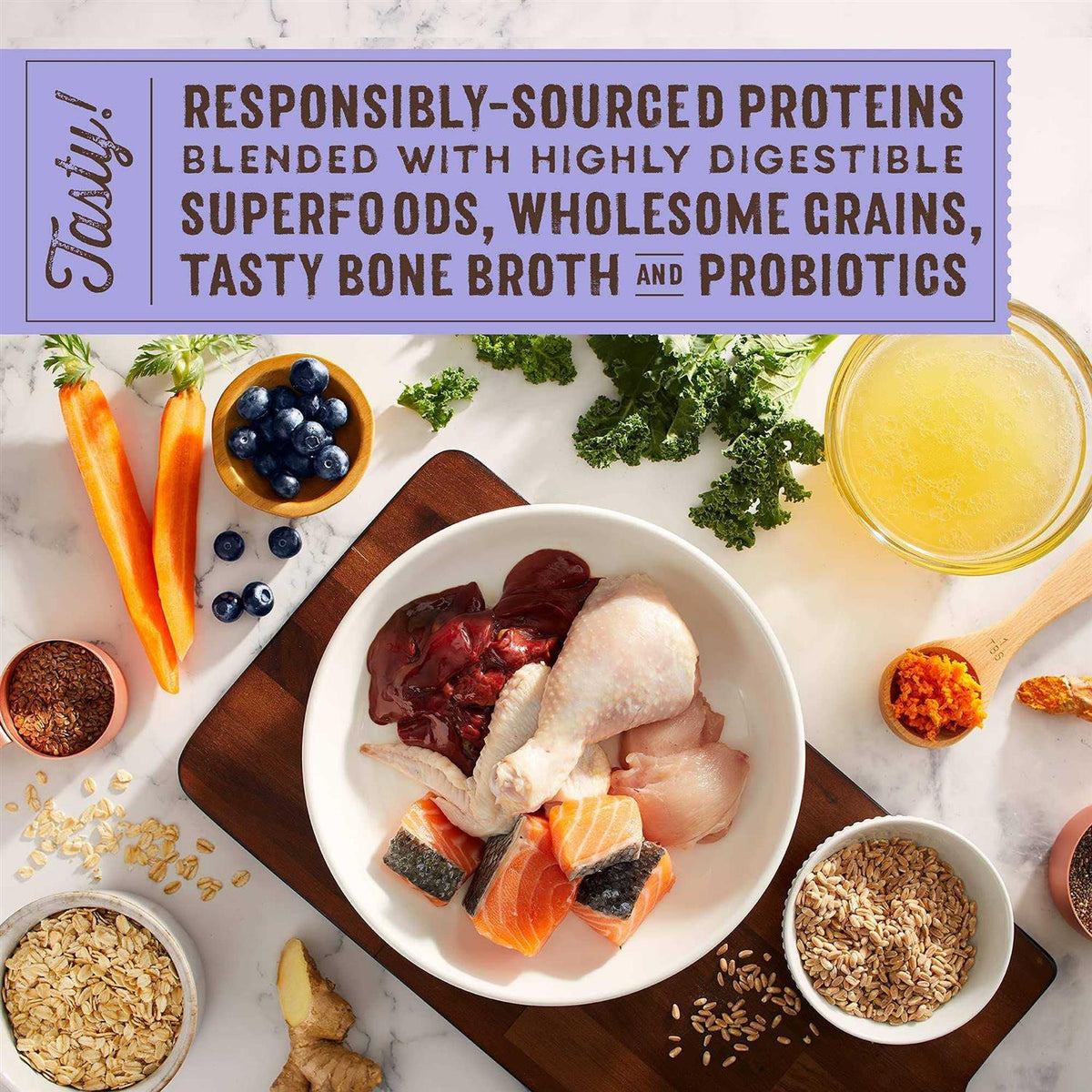 Cage Free Chicken & Wild Caught Salmon Puppy Recipe D620