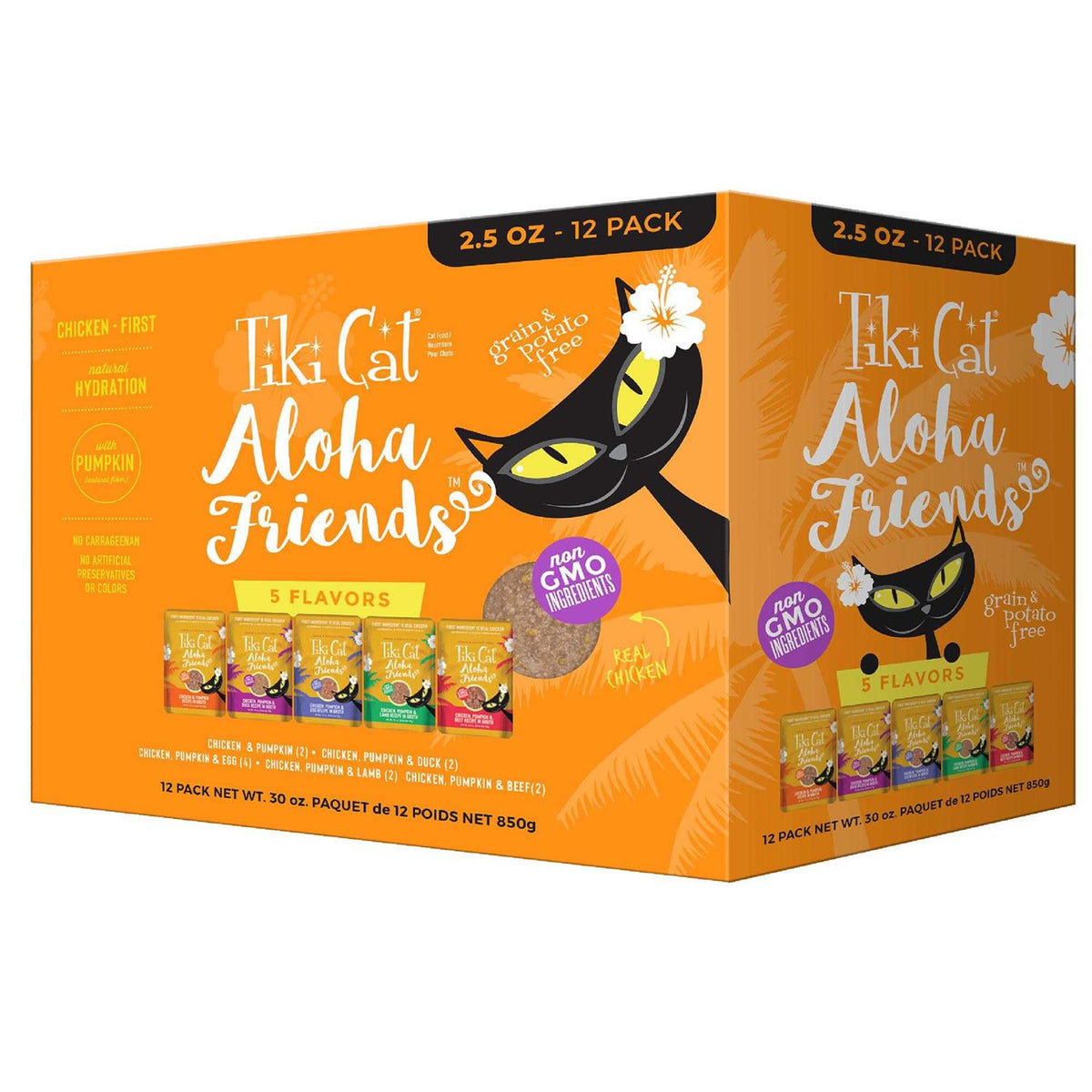Chicken Grain-Free Wet Cat Food Variety Pack M659
