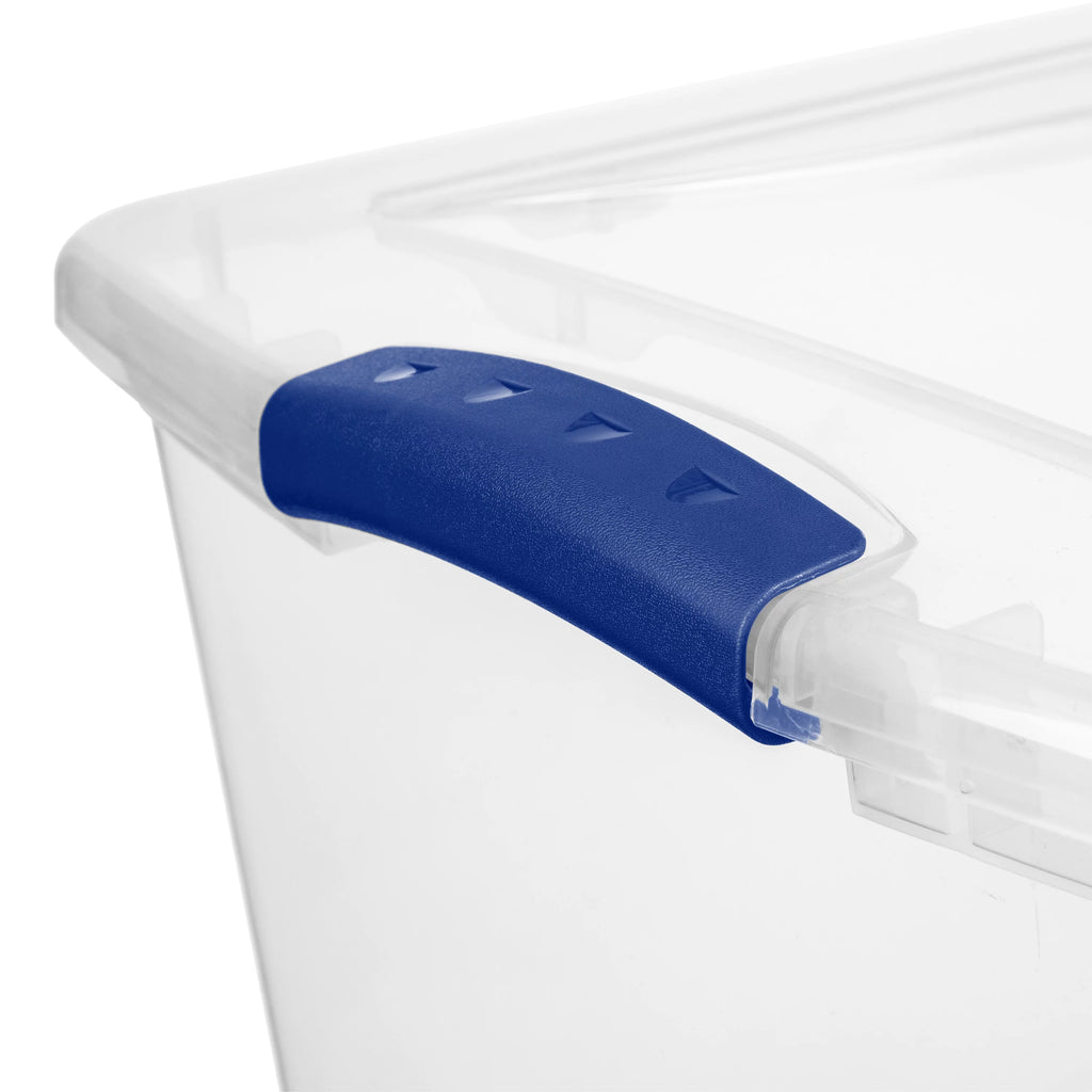 66 Quart Latch Box Plastic Set of 6 L4304