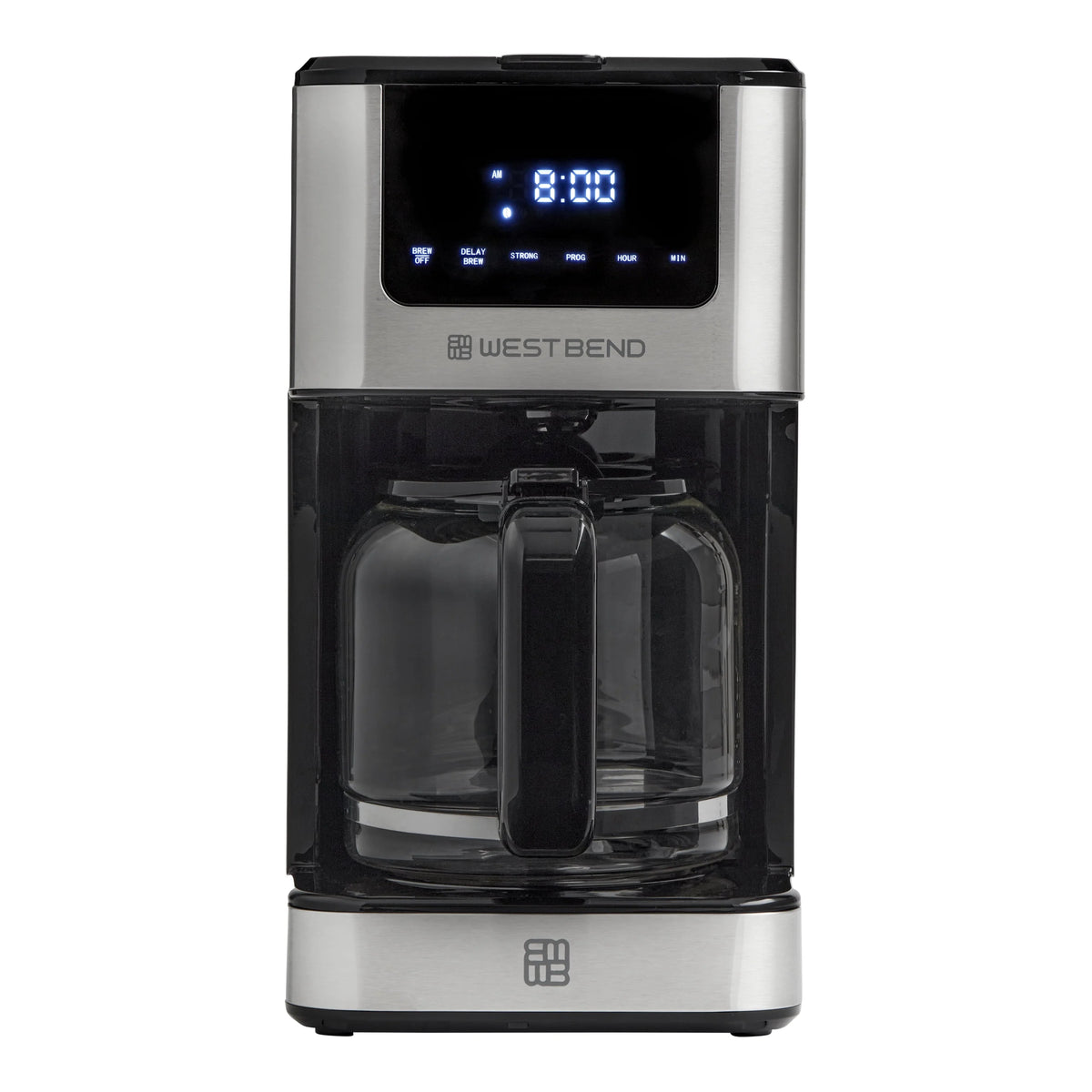 12 Cup Hot & Iced Stainless Steel Coffee Maker Q4353