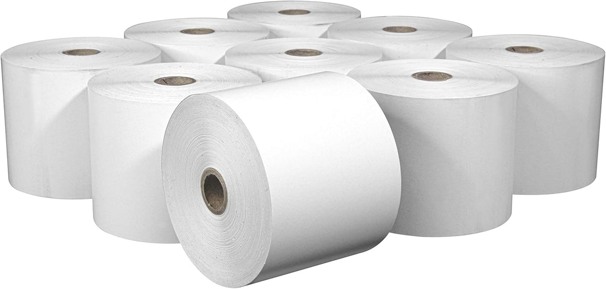 100 pcs 2 ¼-inch x 230' Thermal Paper Rolls D12576