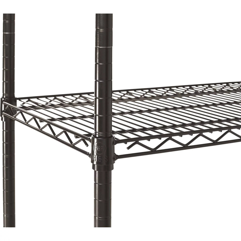 Black 5-Tier Wire Shelf J667