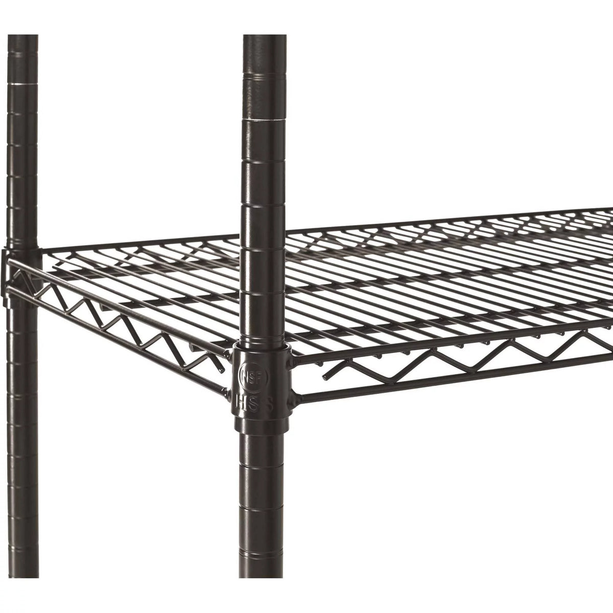 Black 5-Tier Wire Shelf J667