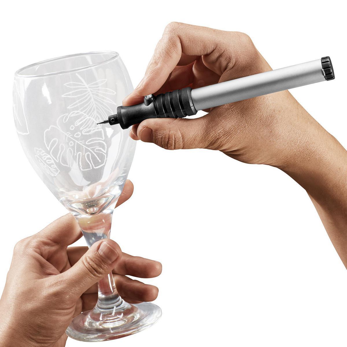 Cordless Micro Engraver with Diamond-Tipped Ballpoint J2765