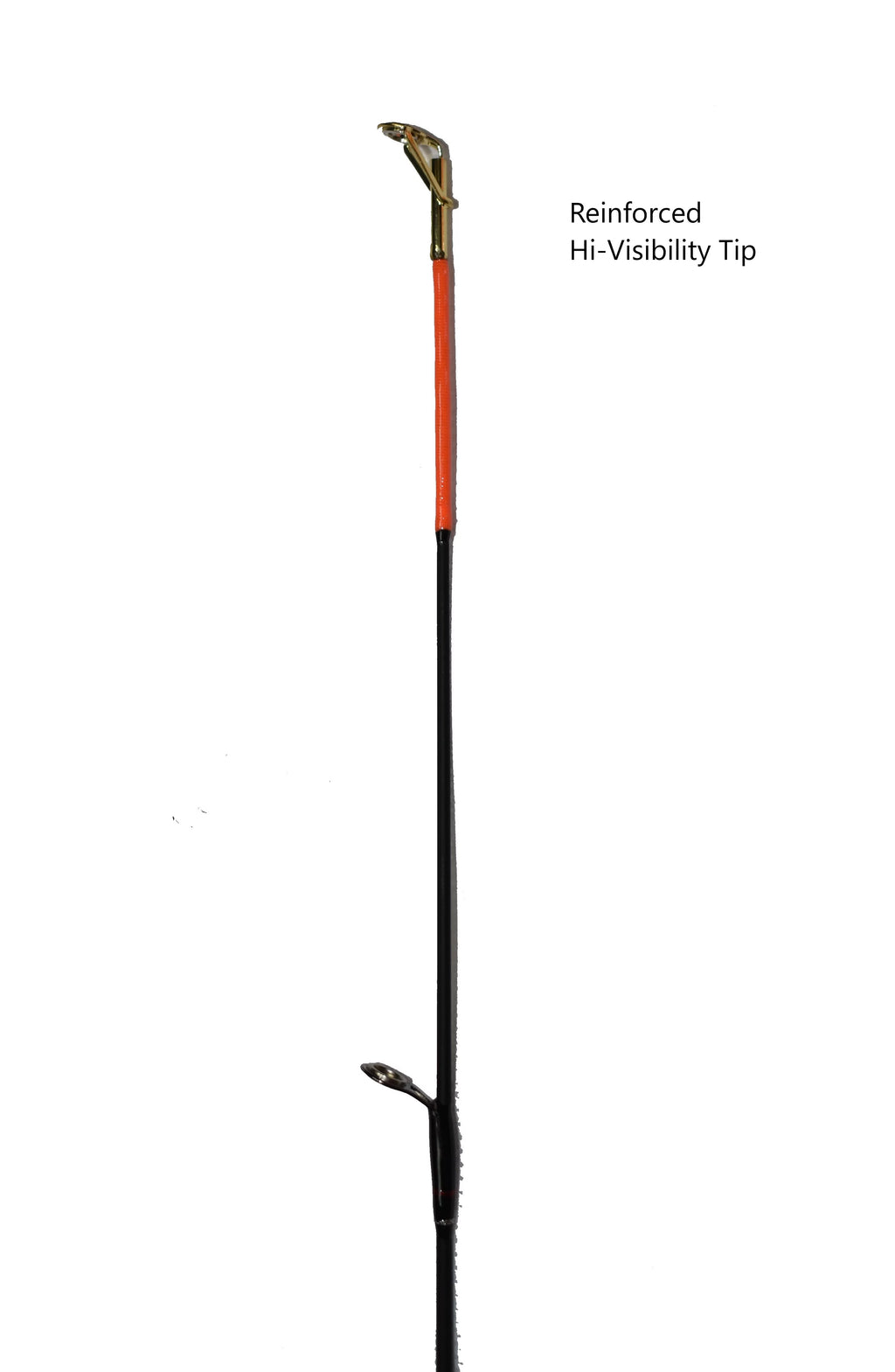 Graphite Fishing Pole, 12ft, 2 Pieces, Black M929