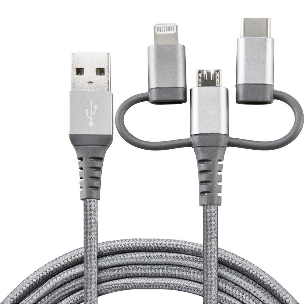 3-in-1 Braided Charging Cable R56631