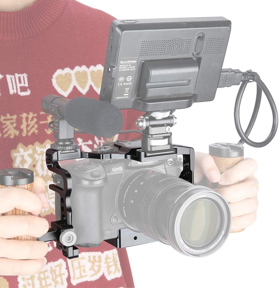Camera Cage with Cold Shoe Mount J244