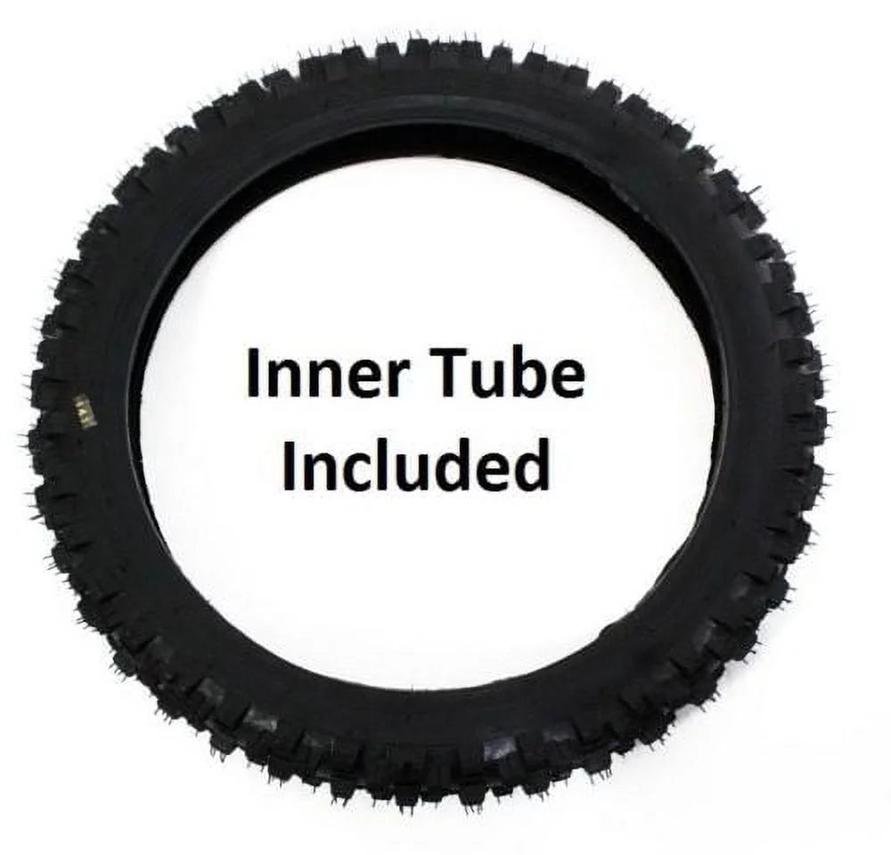 12 Nylon Dirt Bike Tire & Inner Tube U391