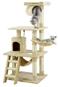 Beige 62 in. Cat Tree Y777