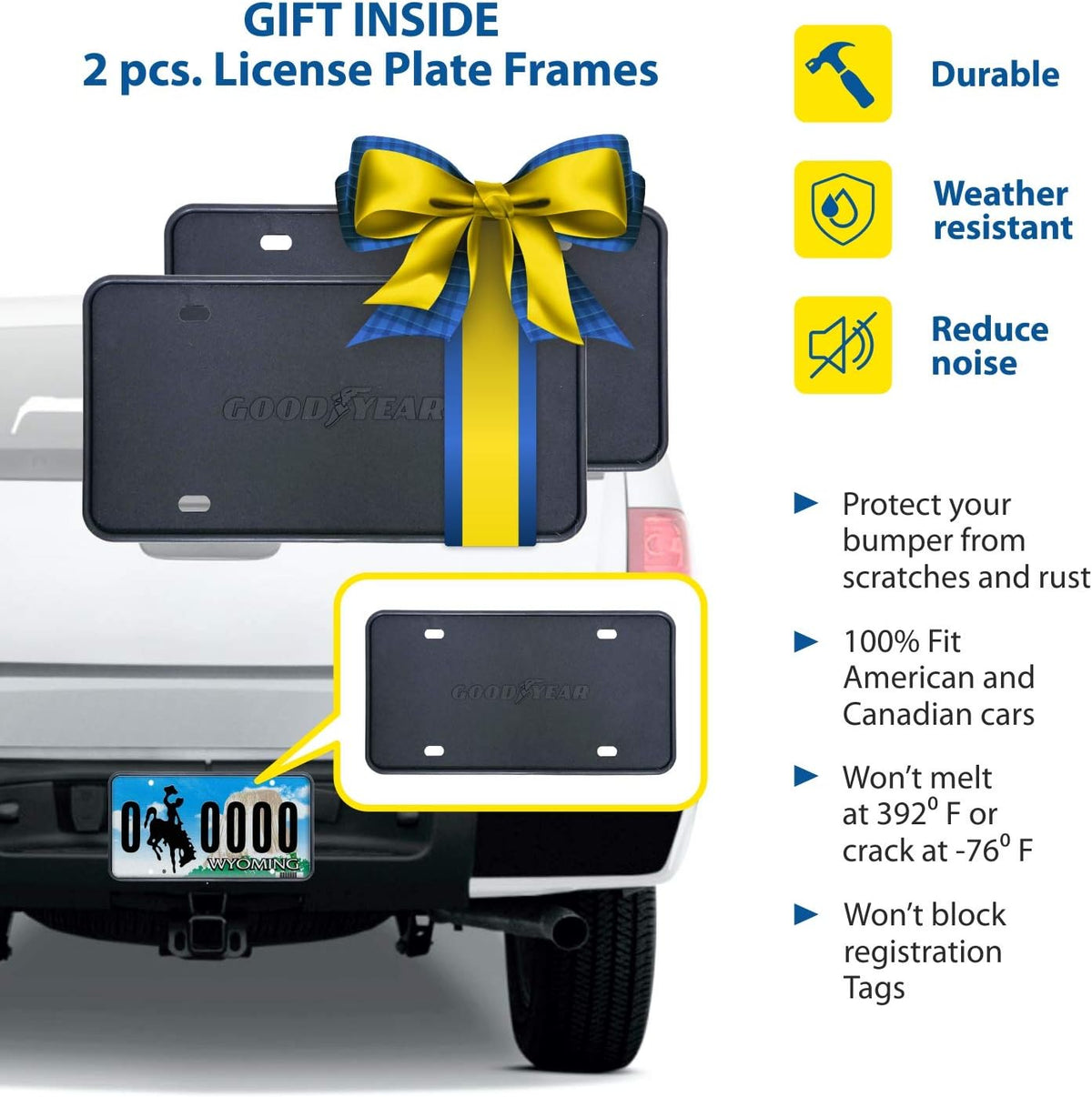 Shatterproof in-Channel Window Deflectors 4 pcs D8841