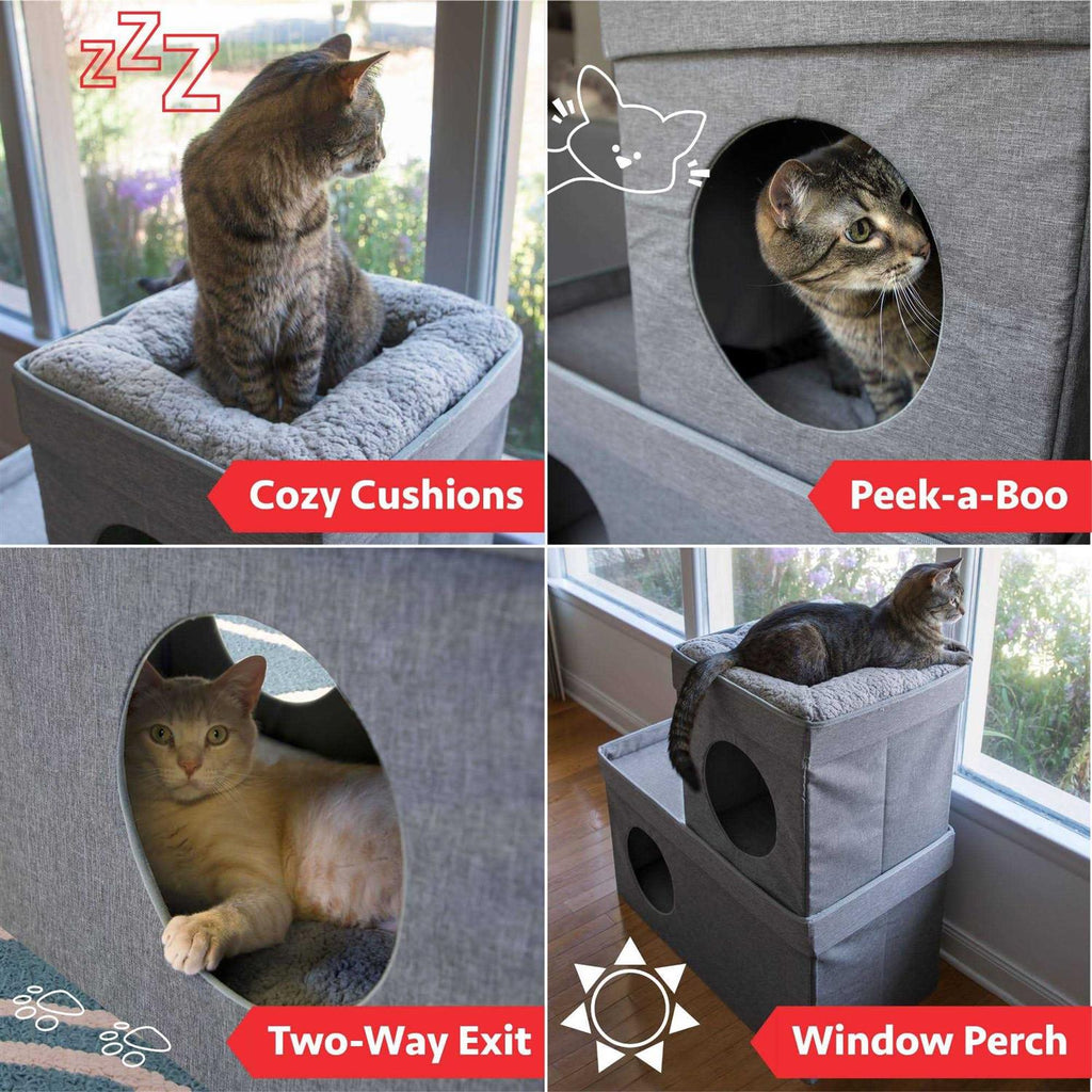 Stackable Cat Condo F387