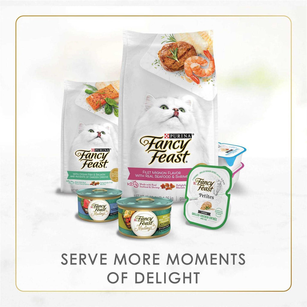 Classic Salmon & Shrimp Feast Cat Food W25481