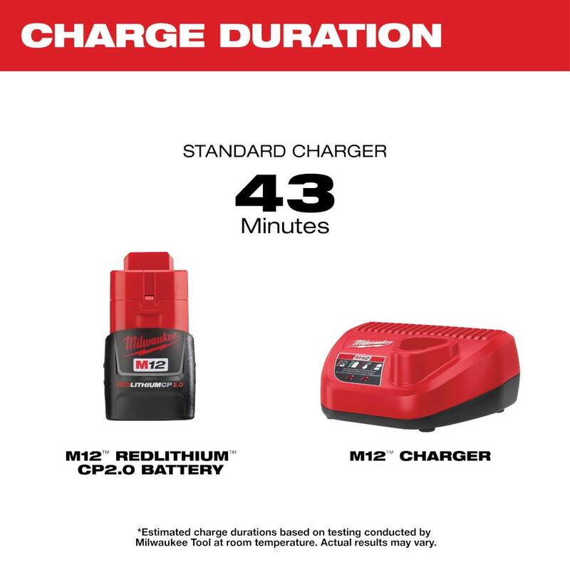 12-Volt Lithium-Ion Compact Battery Pack and Charger Starter Kit T812