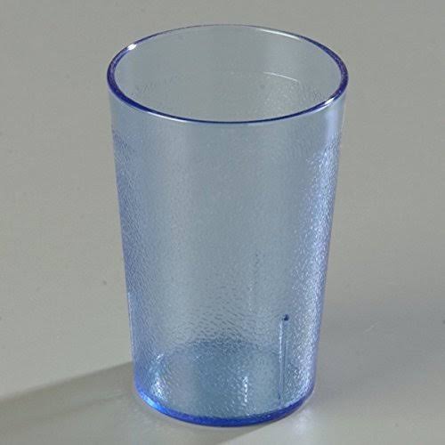 Blue 8 oz Plastic Textured Tumbler X998