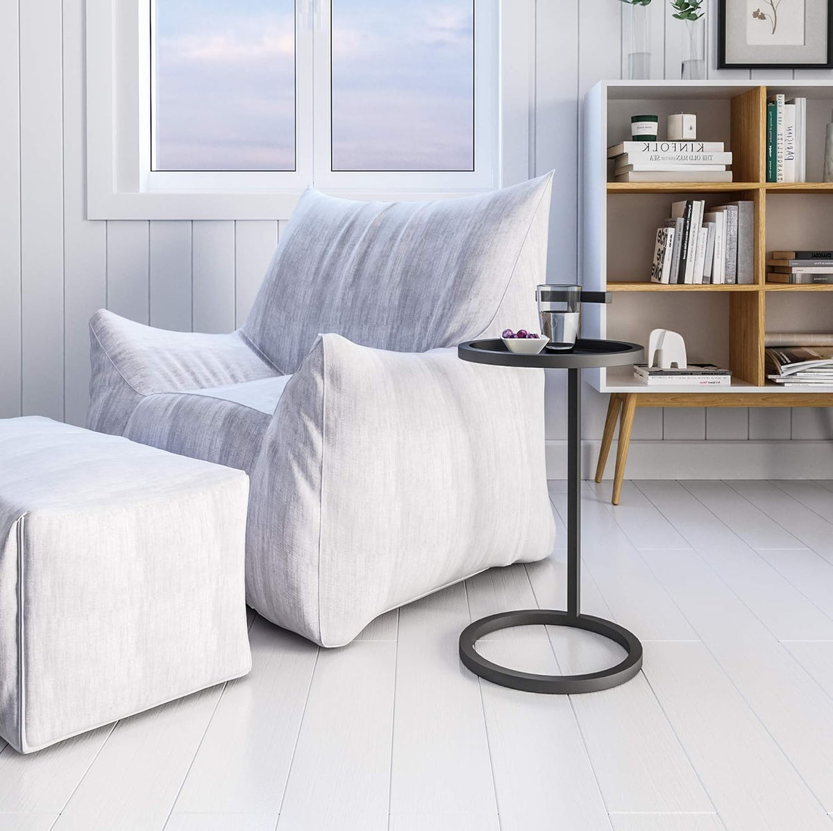 Black Side Table U9542