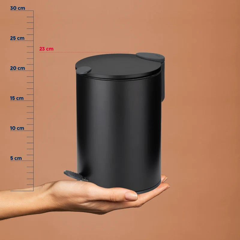 Black 3L Dust Bin Mats P987