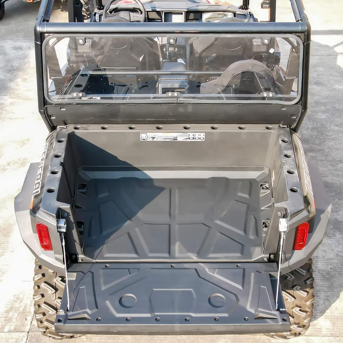 Rubber TPE Rear Cargo Bed Mat G4012