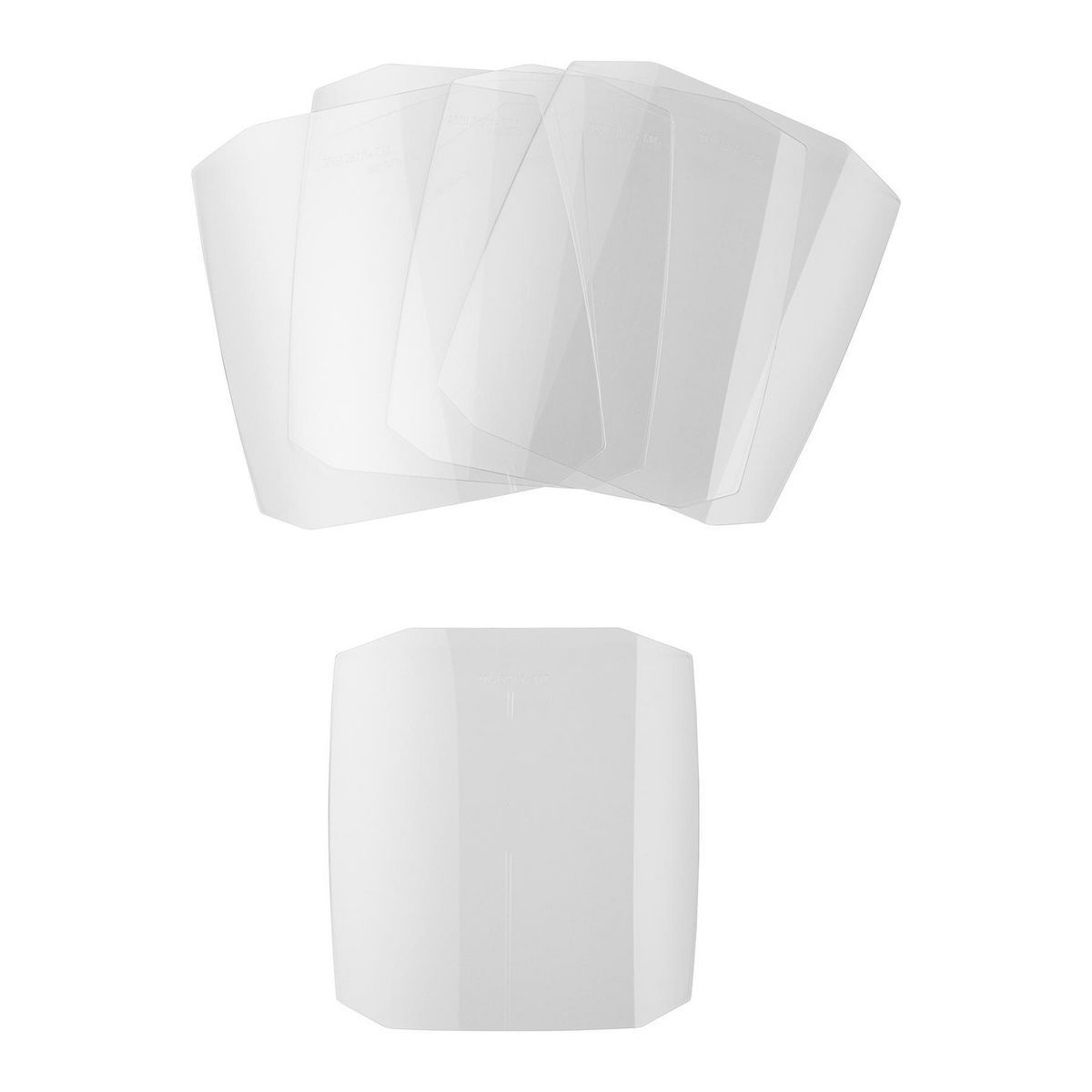 5.8 in. x 6 in. Welding Lens Covers, 6-Piece V78083