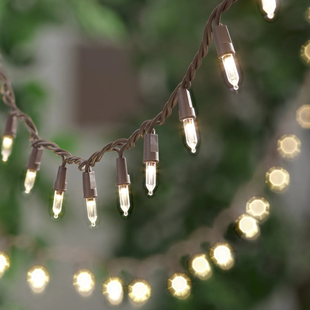 Warm White LED Mini Outdoor String Lights W40353