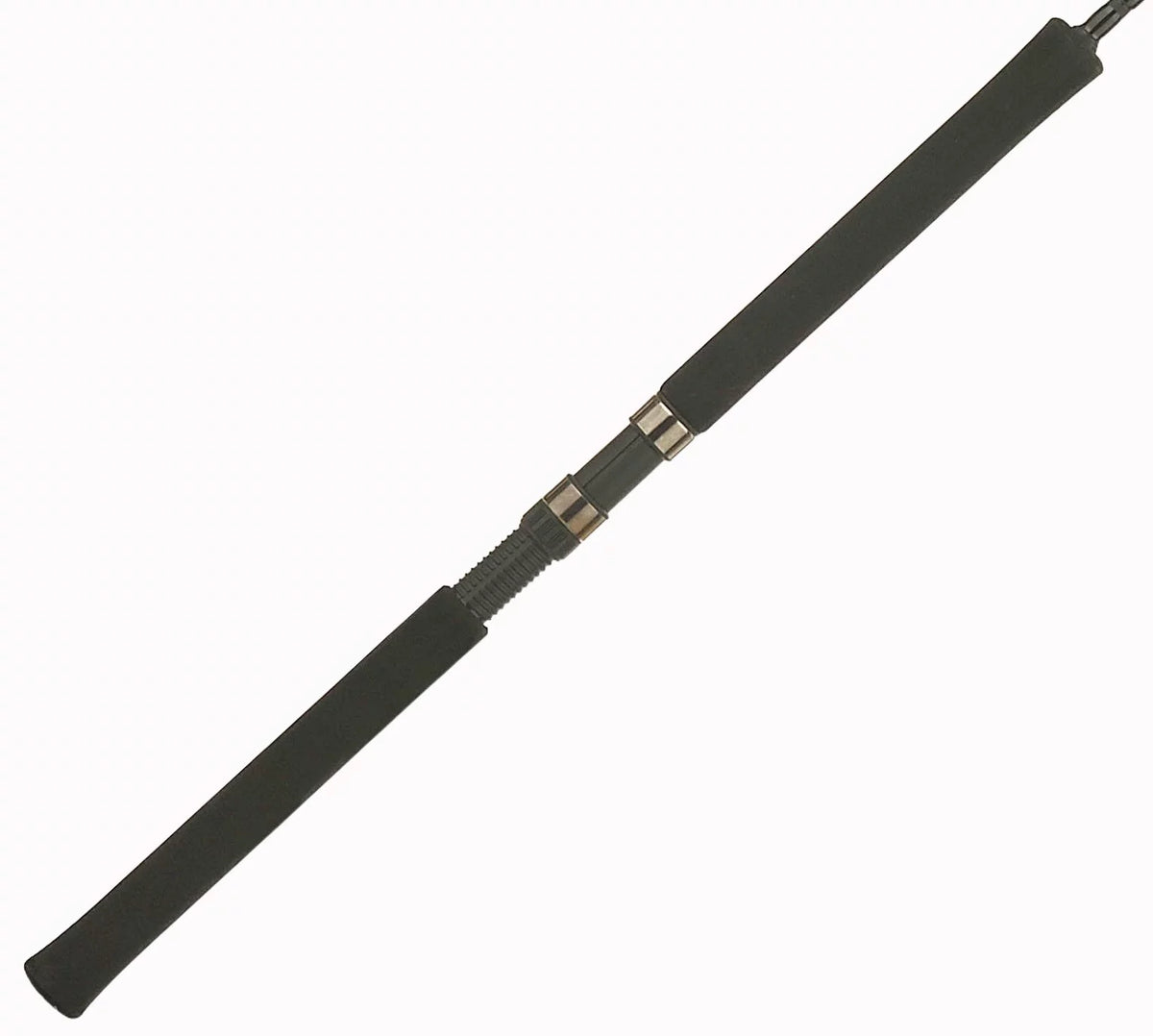 Graphite Fishing Pole, 12ft, 2 Pieces, Black M929