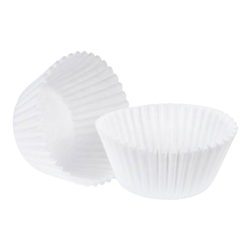 White Round Baking Cup 4 1/2 inch H712