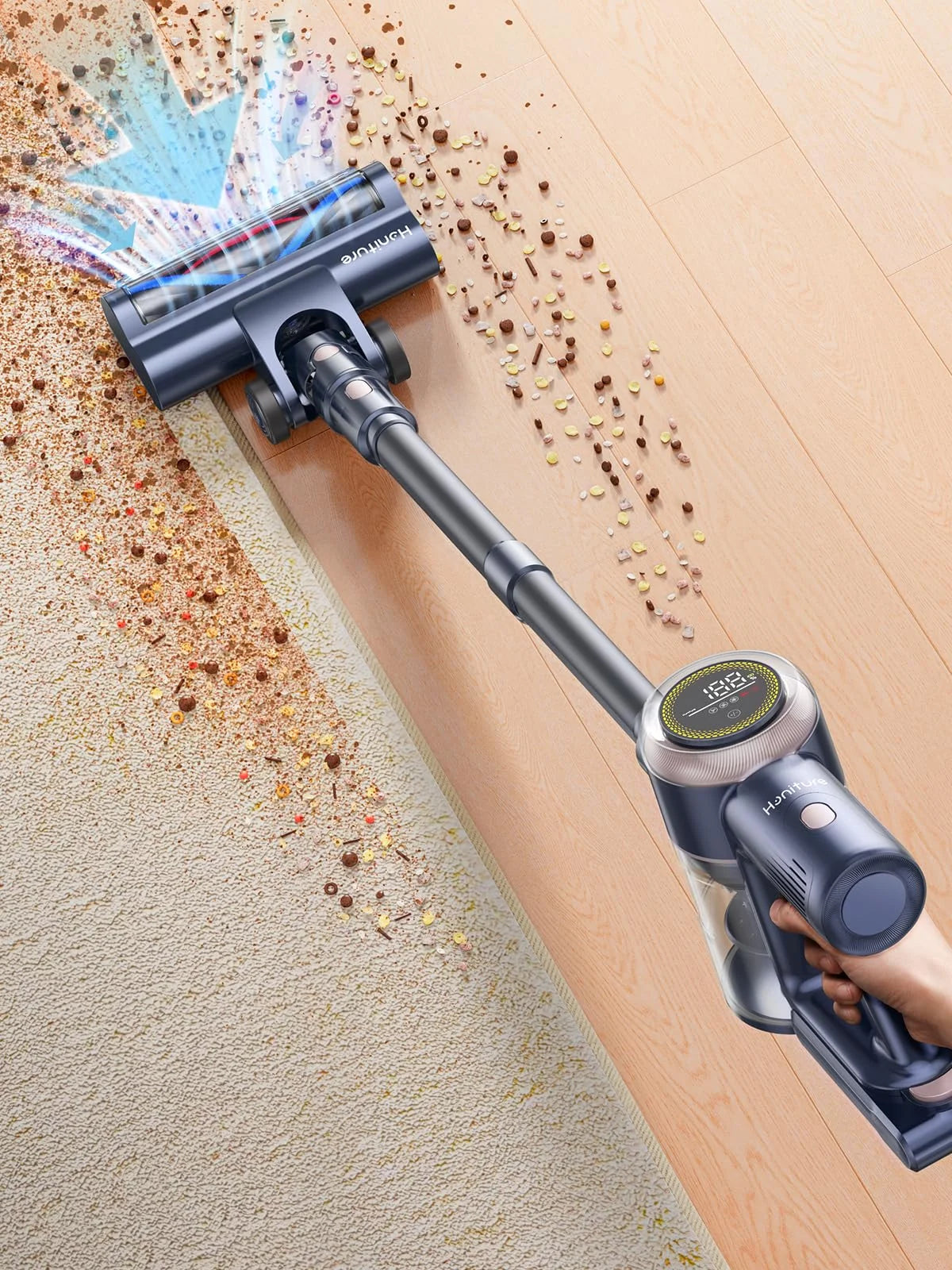 Cordless Stick Vacuum 60mins 450W 38KPa Lightweight A150739