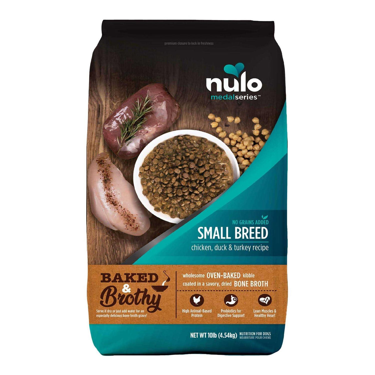 Baked & Brothy Chicken Duck & Turkey Dry Dog Food Q617061