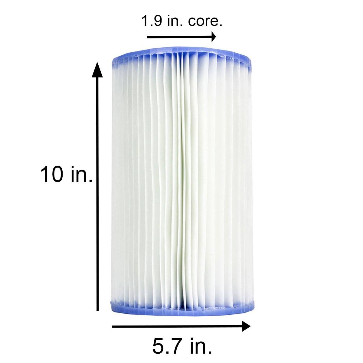 Pool Type B Filter 6-Pack and Type A Filter Pump Cartridge 6-Pack T174193