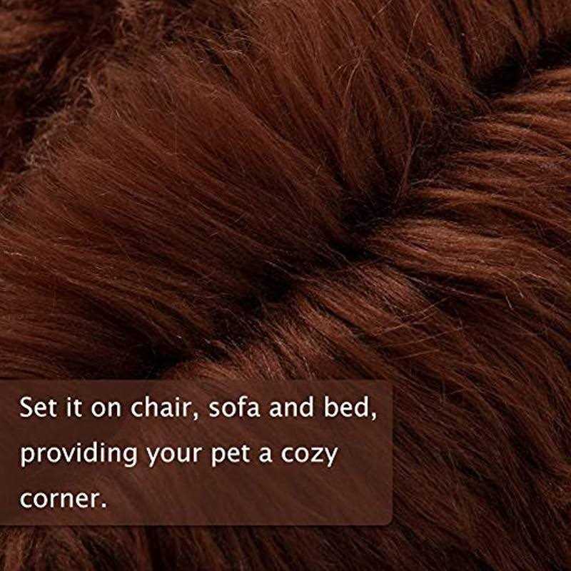 Soft Faux Fur Pet Bed Mat Q1146