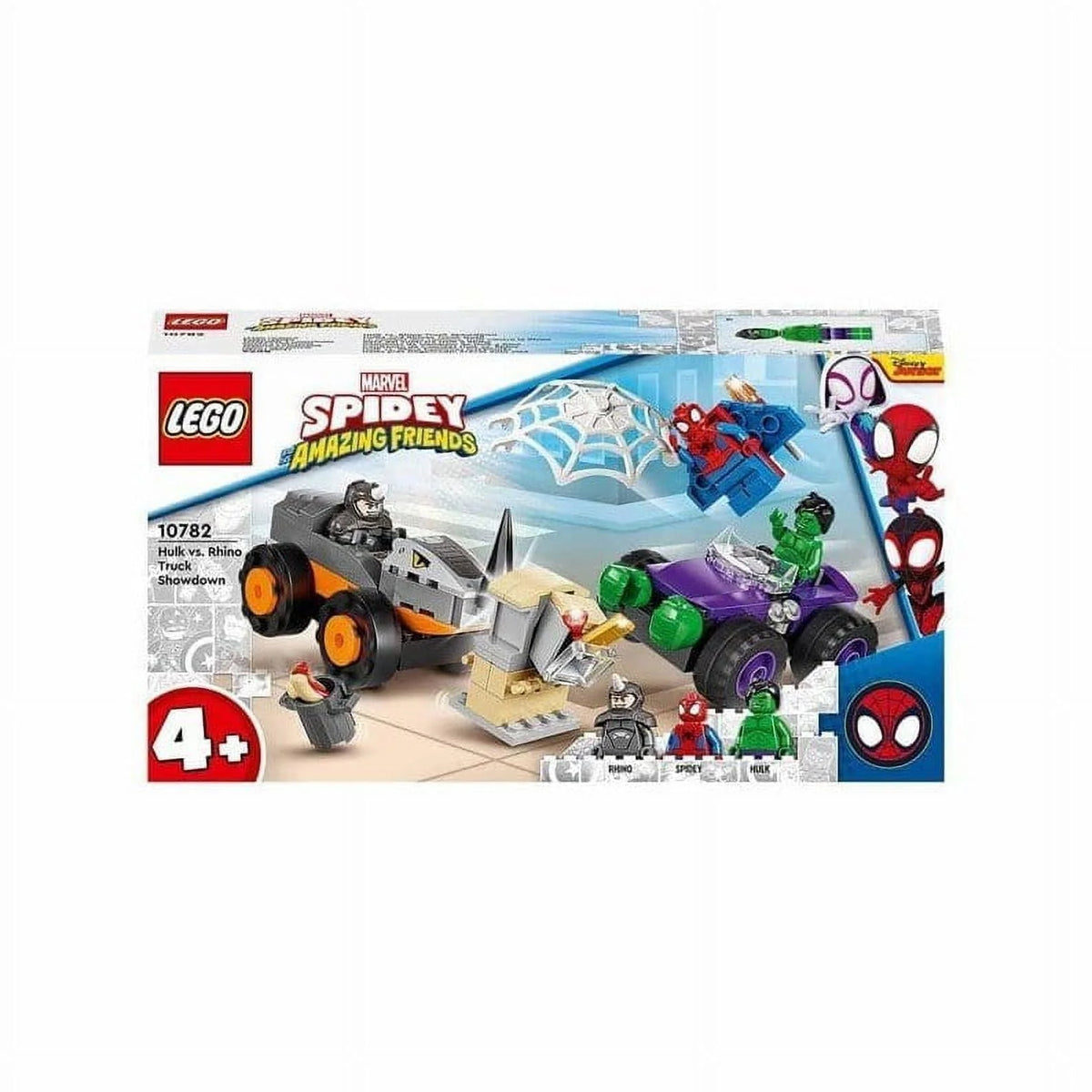 Lego Marvel Spidey and Friends Rhino vs Truck 10782 M78201